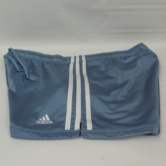 Adidas Women's Triple Stripe Drawstring Shorts XL - Picture 7 of 7